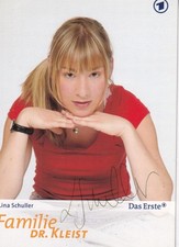 Autogramm - Lina Schuller (Familie Dr. Kleist)