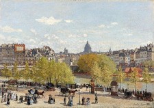 Quai du Louvre, Paris, 1866-67