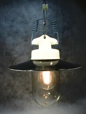 Emailleschirm Hängelampe Art