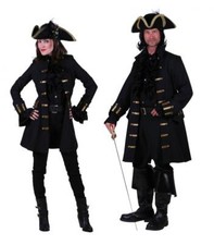 Jacke Jacket Pirate Pirat Piratin Barock Rokoko Mittelalter Steampunk Kostüm Hut