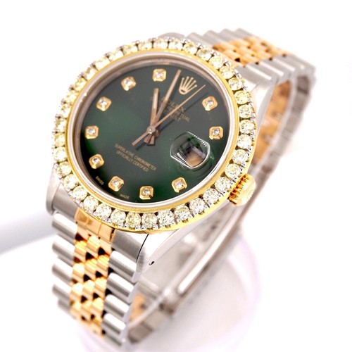 Rolex herren datejust 36mm - herren, 18k