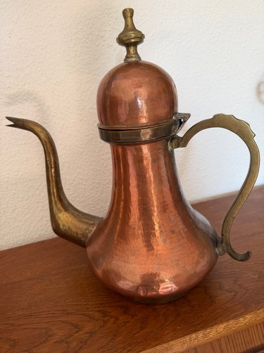 Antike kupferkanne nordafrika - antike, kupferkanne,