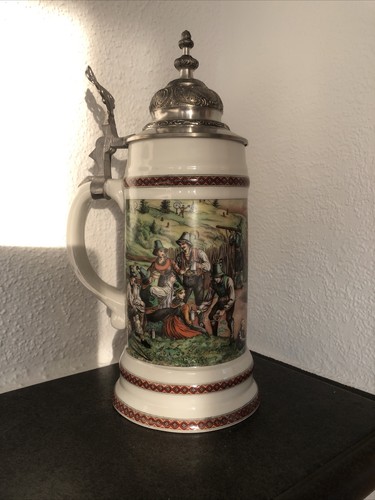 Bierkrug mit motiv - aus, dr