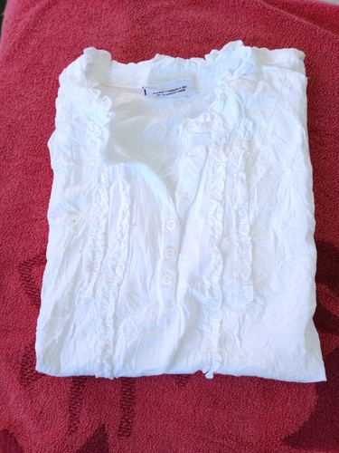 Damen short bluse weiß - short-bluse,