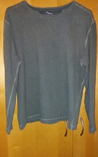 Maas natur Pullover öko bio 55% Hanf 45% Biobaumwolle  Gr.  S graublau NP 59 E