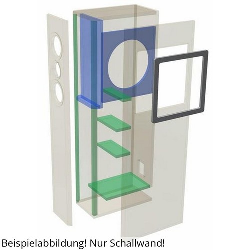 Visaton vox 301 schallwand - visaton,