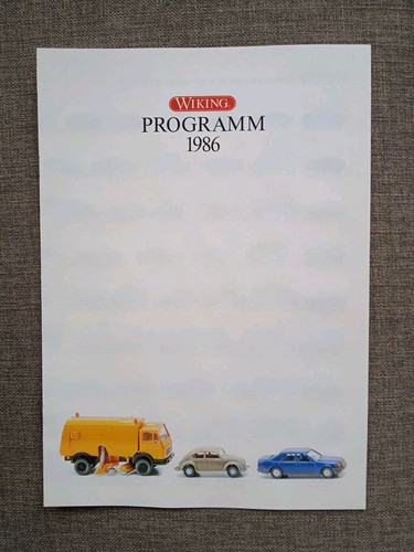 Wiking automodelle prospekt - wiking,