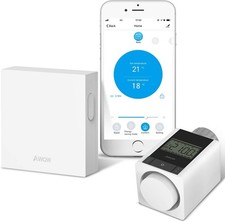 AWOW Smart Home Set thermostat heizung,Inklusive Zigbee Heizkörperthermostat