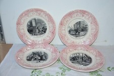 Sarreguemines Teller 4 stücke