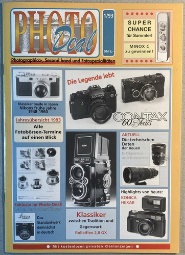 Photo deal erstausgabe - photo,