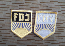 FDJ Aufnäher Bluse  Hemd