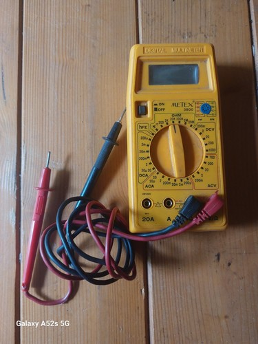 Metex 3800 digitalmultimeter - 3800,