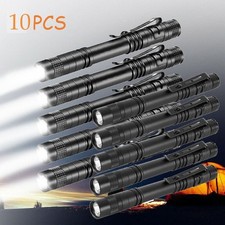 2/10X Mini LED Taschenlampe