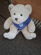 VW Teddybär Plüsch Teddy Bär Beige ca.25 cm