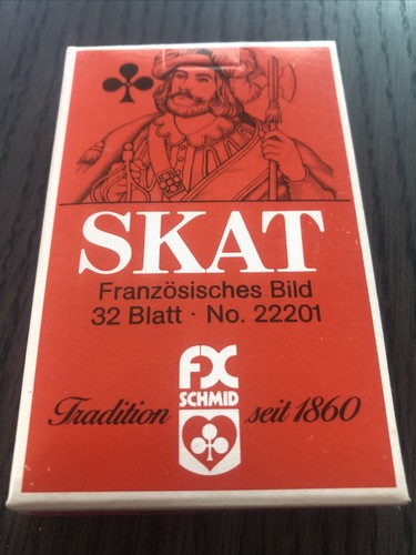 Skat spielkarten - skat, (