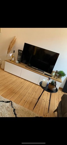 Sidboard weiß holz - sidboard, weiß/holz