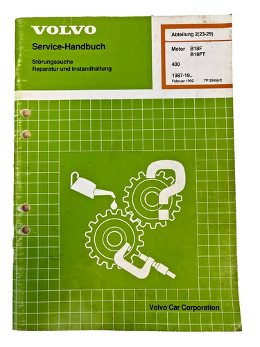 Volvo service handbuch - volvo, service-handbuch