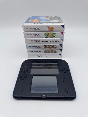 Nintendo 2ds schwarz blau - nintendo,