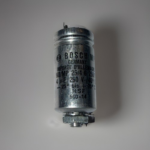 Bosch 4uf 250v - 4uf, 1962