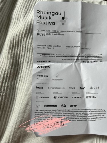 Tickets für das rheingau - tickets,