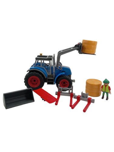 Playmobil traktor frontlader - playmobil,