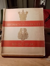  Sammelbilderalbum Von Friedrich dem Großen bis Hindenburg  vollständig 