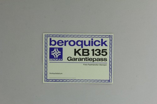 Garantieschein beroquick - , kb