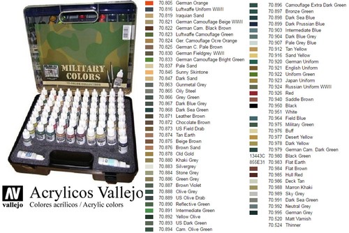 Vallejo model color military - vallejo,