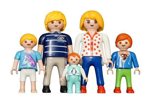 Playmobil familie vogel - playmobil, |