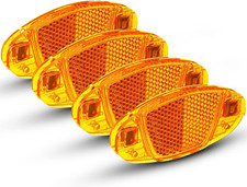 4x BÜCHEL Fahrrad Reflektoren