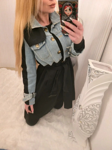 Jeansjacke mantel damen - , jacke