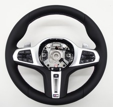 Original BMW M Lenkrad Blau- Rote Naht alle G-Mod. Leder ACC Heizung Paddels NEU
