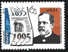 Brasilien - 100. Todestag von Louis Pasteur postfrisch 1995 Mi. 2634