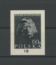 POLAND BLACK PRINT 1958 RARE !! LITERATURE POET MICKIEWICZOWSKI /m1936