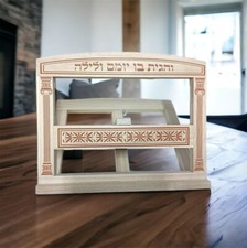 Neuer natürlicher Holzhalter