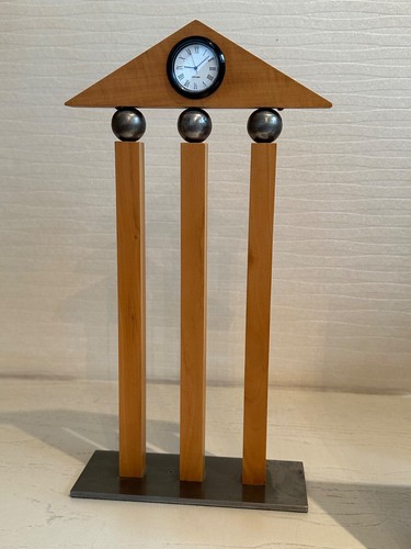 Schreibtischuhr kaminuhr holz - schreibtischuhr,