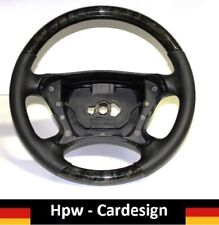 MERCEDES  LENKRAD LEDER VOGELAUGENAHORN SCHWARZ R230 W209 CLK W211 CLS W219