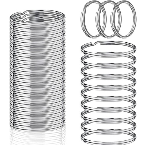 Schlüsselringe silber runde - schlüsselringe,