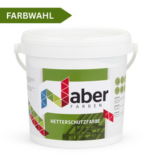 2,5 L Wetterschutzfarbe, Holzfarbe, Holzlack, Deckend, RAL Farbwahl - SEIDENMATT