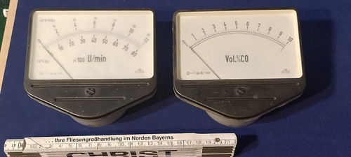 Einbau messinstrument - 2x,