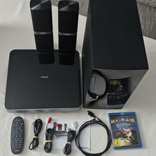 Philips HTS 7202 Blu-Ray 3D  Home Theater,  2.1 , Subwoofer, 2x Speaker,  AUX...
