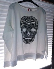 Oversized Skull Sweatshirt
