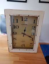 Vintage Wanduhr London 1870, voll funktionsfähig. Sehr cool und Vintage 