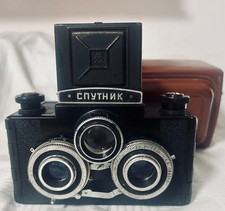 GOMZ SPUTNIK 6x6 STEREOKAMERA mit Original-Tasche - sehr schöner Zustand