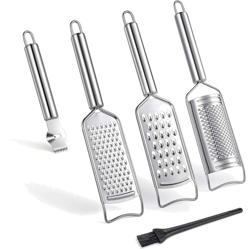 Edelstahl käse reibe set - käse,
