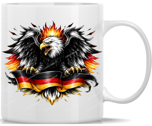 Tasse deutschland adler mit - tasse,