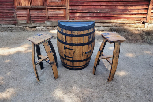 Vintage halber whiskyfass - halber,