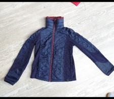 ?Tolle Decathlon/Fouganza Fleecejacke/Steppjacke für kleine Reiter, 143-152 cm
