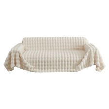 Plüsch sofa überwurf - plüsch,