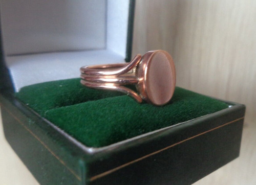 Rose gold siegelring - siegelring, 9